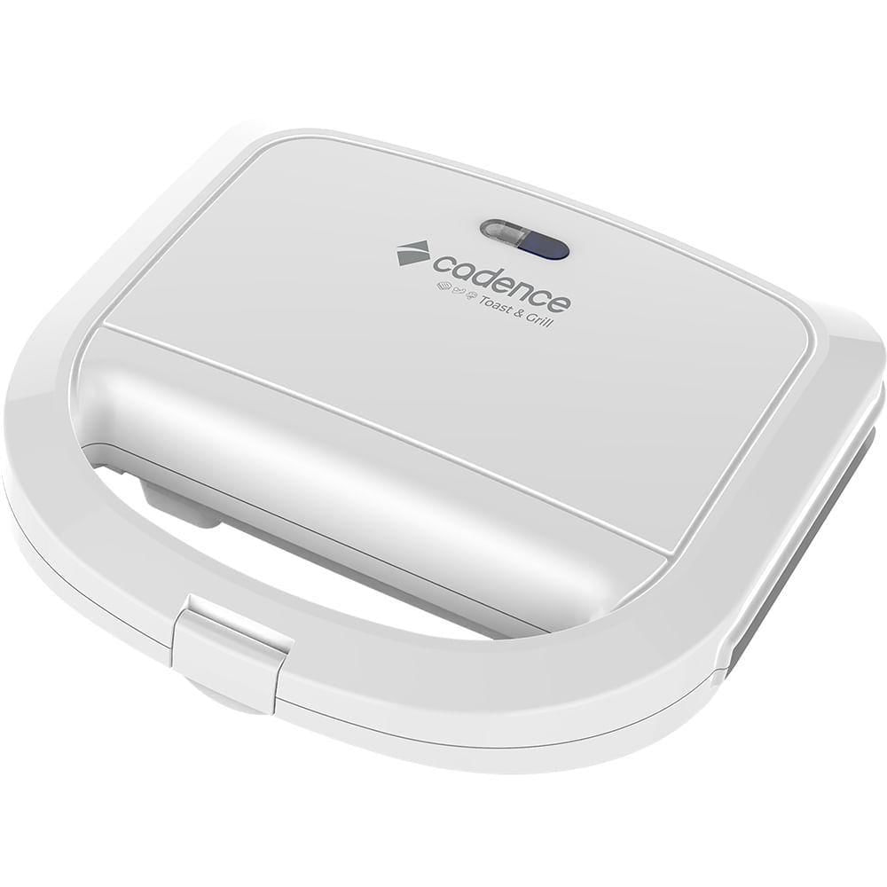 Sanduicheira Elétrica Cadence Toast & Grill Branca 127v