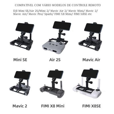 Carregador Inteligente 2 Em 1 Para Bateria Drone Dji Spark