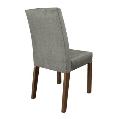 Conjunto Sala De Jantar Mesa Tampo Madeira 4 Cadeiras Madesa