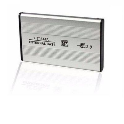 Case Em Aluminio Hd 2.5 Notebook Sata P/ Usb 2.0 - Prata