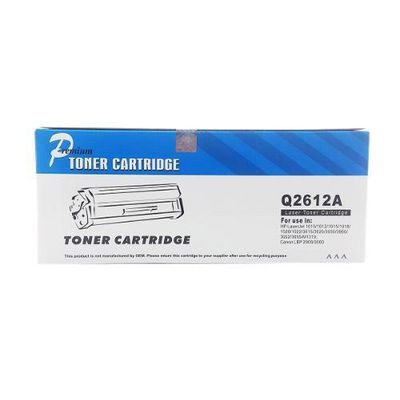 Cartucho De Toner Compatível Hp Q2612a 12a 1010 1012 1015 M1005