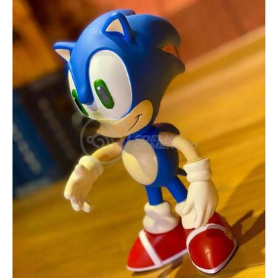 Boneco Action Figure Sonic Articulado 23cm