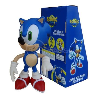 Boneco Action Figure Sonic Articulado 23cm