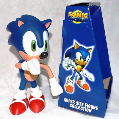 Boneco Action Figure Sonic Articulado 23cm