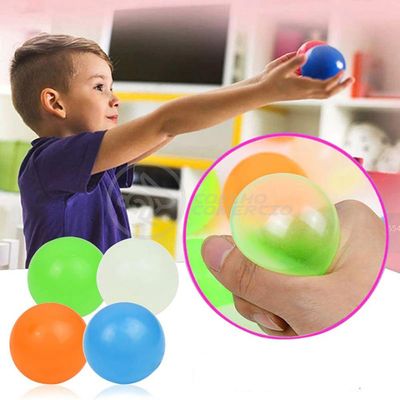 Fidget Toy Bolinha Globble Anti Stress Fluorecente