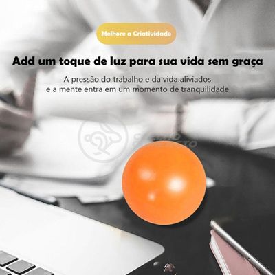 Fidget Toy Bolinha Globble Anti Stress Fluorecente