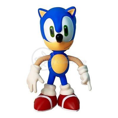 Boneco Action Figure Sonic Articulado 23cm