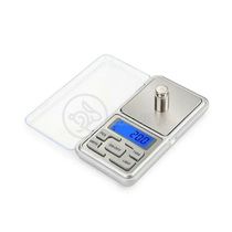 Pocket Scale Mini Balança Digital Portátil 500g prata