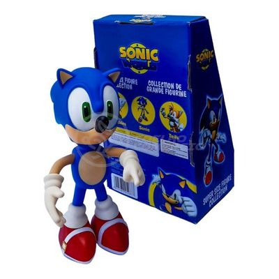 Boneco Action Figure Sonic Articulado 23cm