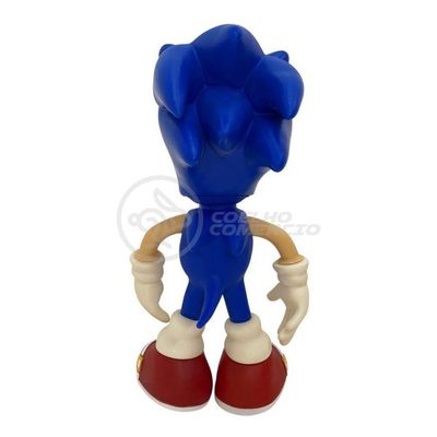 Boneco Action Figure Sonic Articulado 23cm