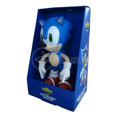 Boneco Action Figure Sonic Articulado 23cm