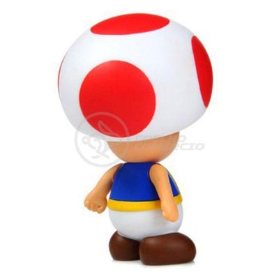 Boneco Action Figure Cogumelo Toad Articulado 20cm