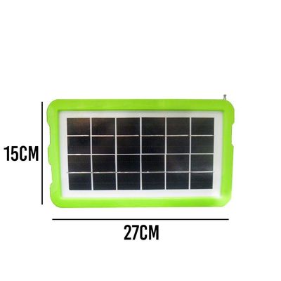 Luminaria Solar Radio Fm Luz De Emergencia Portatil