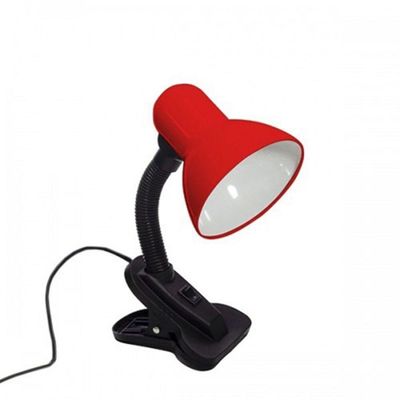 Luminaria Articulavel De Mesa Com Garra Presilha Sala Abajur
