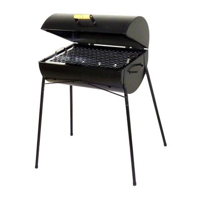 Churrasqueira Master Grill Aço Carbono E Grelha 90x46x30cm