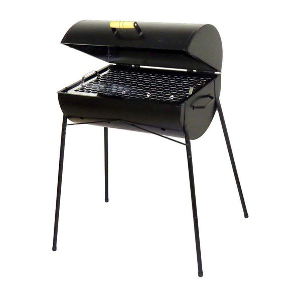 Churrasqueira Master Grill Aço Carbono E Grelha 90x46x30cm