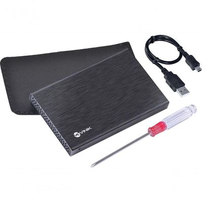 Case Externo Para Hd 2.5" Alumínio Usb 2.0 - Chda-100