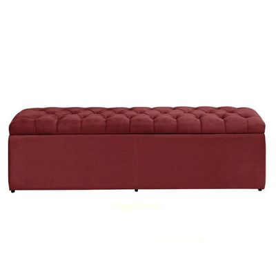Báu Calçadeira Sapateira Dubai 1.93mt-suede Vermelho