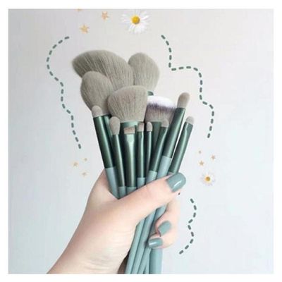Pincel Kit 13 Peças Maquiagem Make Up