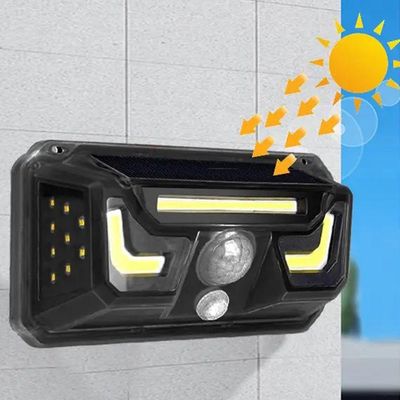 Luminaria Solar Sensor Proximidade Spot Led Branco Frio Ilum