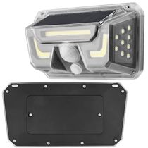 Luminaria Solar Sensor Proximidade Spot Led Branco Frio Ilum