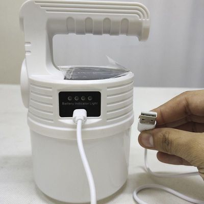 Luminaria Solar Lanterna Dupla Fonte De Luz Led 2 Em 1 Campi