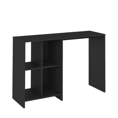 Escrivaninha / Mesa Para Notebook Matrix Preto E 4 Nichos