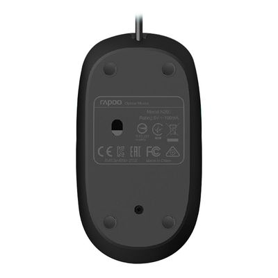 Mouse USB N200 RA016 Rappo Pt