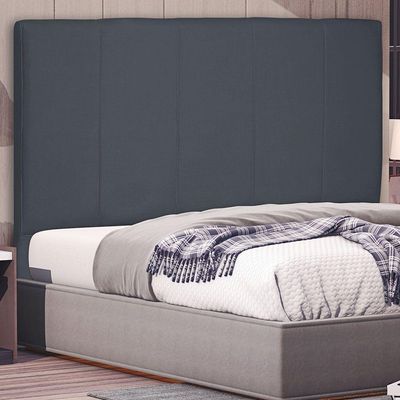 Cabeceira Solteiro 0,90m Ravenna Suede Cinza