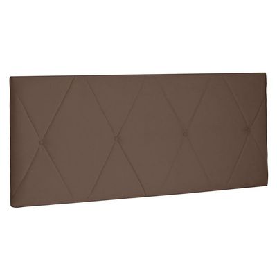 Cabeceira Painel Solteiro 0,90m Aquilla Suede Caramelo