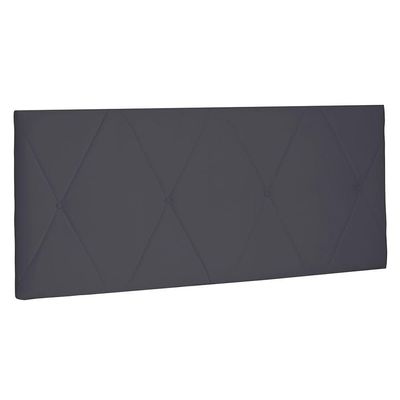 Cabeceira Painel Queen 1,60m Aquilla Suede Cinza