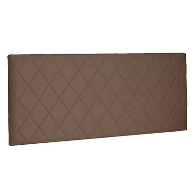 Cabeceira Painel Casal 1,40m Esmeralda Suede Caramelo