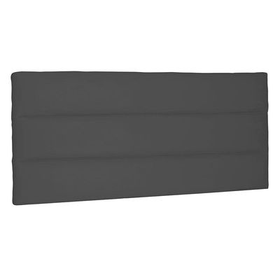 Cabeceira Painel Solteiro 0,90m La Italiana Suede Cinza
