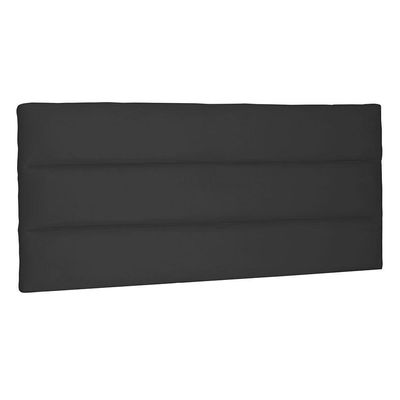 Cabeceira Painel Casal 1,40m La Italiana Suede Preto
