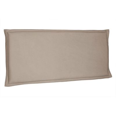 Cabeceira Painel Solteiro 0,90m Veneza Suede Bege