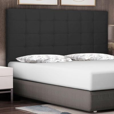 Cabeceira Solteiro 0,90m Verona Suede Preto