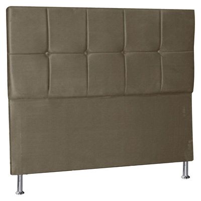 Cabeceira Solteiro 0,90m Lisboa Suede Bege