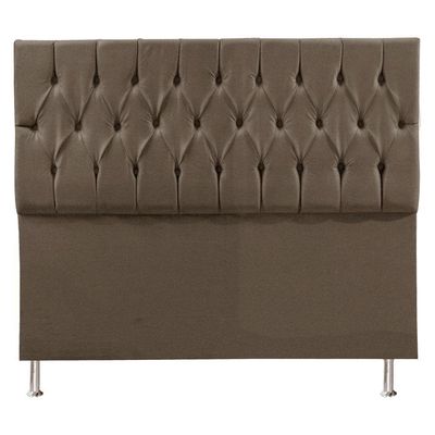 Cabeceira Solteiro 0,90m Suede Bege