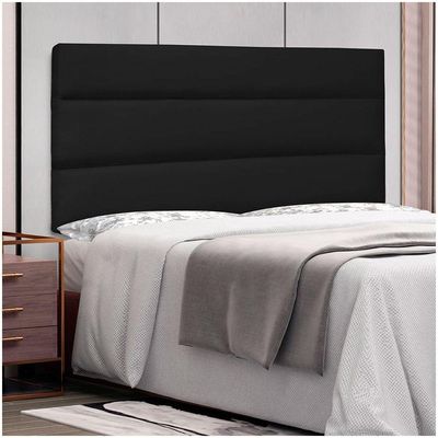 Cabeceira Painel Casal 1,40m La Italiana Corano Preto