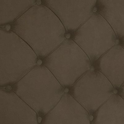 Cabeceira Painel Capitonê Casal 1,40m Jade Suede - Pallazio Cor Marrom