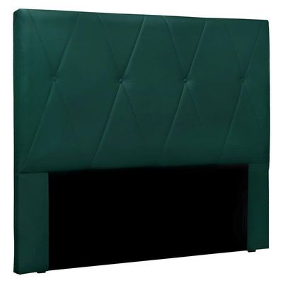 Cabeceira King 1,95m Aquilla Veludo - Pallazio Verde Floresta