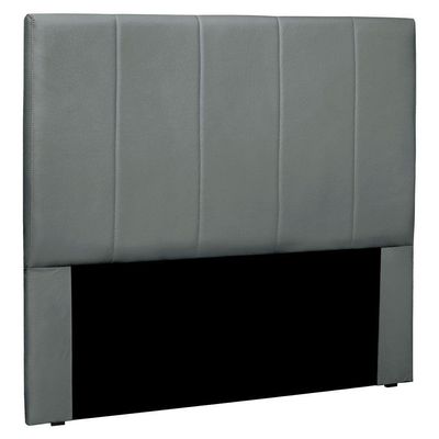 Cabeceira King 1,95m Ravenna Veludo - Pallazio Cor Cinza Chumbo