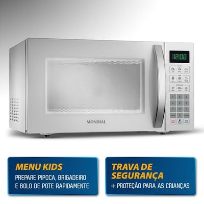 Micro-ondas 34l Mondial Mo-02-34-w 220v/60hz . 220