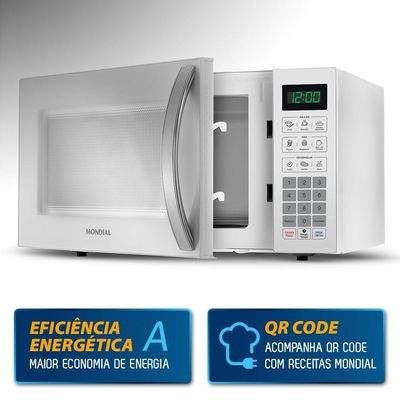 Micro-ondas 34l Mondial Mo-02-34-w 220v/60hz . 220