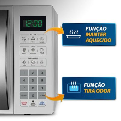 Micro-ondas 34l Mondial Mo-02-34-w 220v/60hz . 220