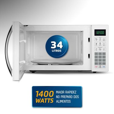 Micro-ondas 34l Mondial Mo-02-34-w 220v/60hz . 220