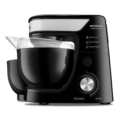 Batedeira Planetária Mondial Premium Bp-01p-b Batedeira Planetária-220v-preto/inox 220