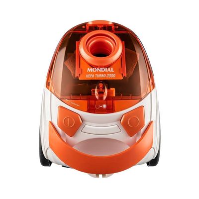 Aspirador De Pó Mondial Turbo Hepa Ap-15 127v Branco/laranja 110