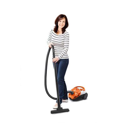 Aspirador De Pó Mondial Turbo Hepa Ap-15 127v Branco/laranja 110