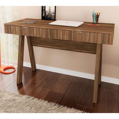 Mesa Para Computador / Escritorio Me4128 Nogal Nogal